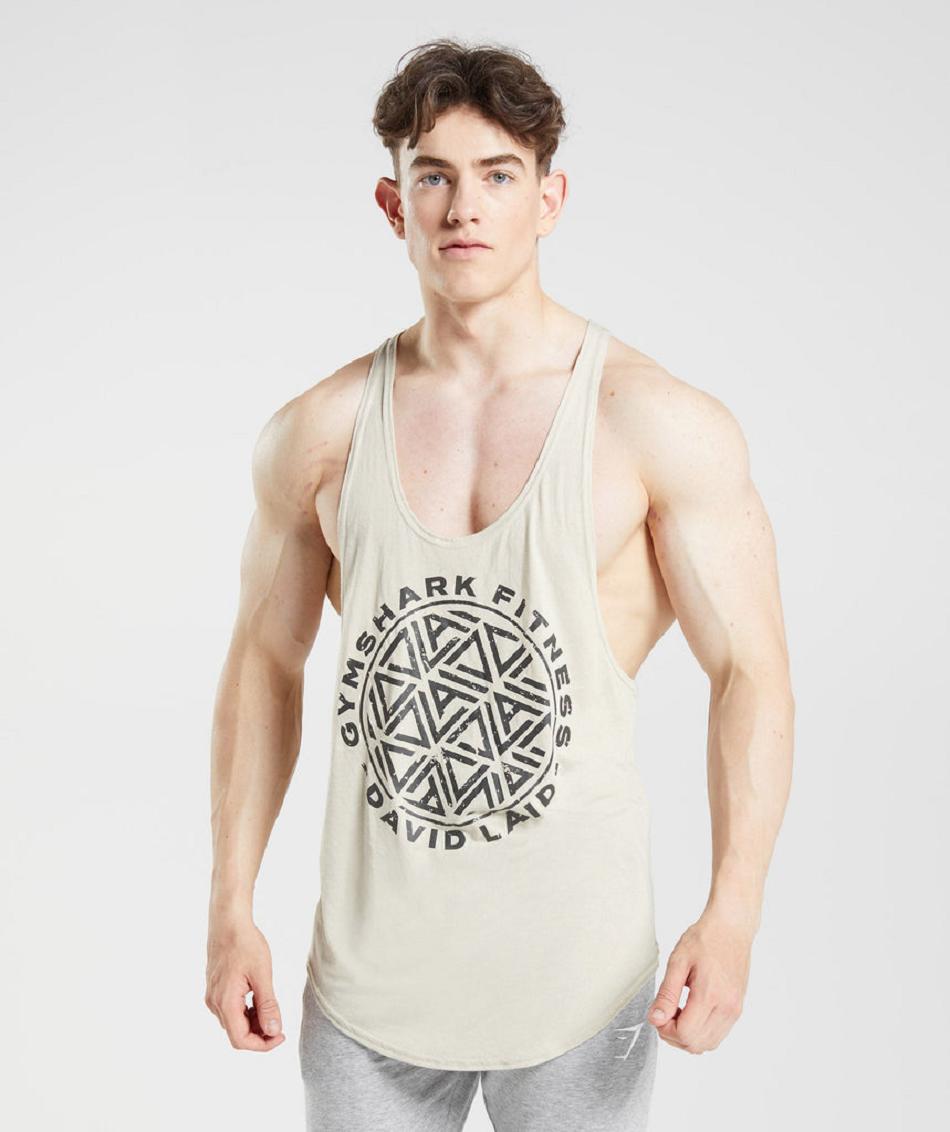 Stringers Gymshark Gs X David Laid Hombre Gris | CO 3569ZUT